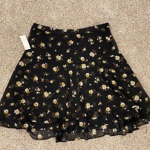 Old Navy Layered Floral Skirt